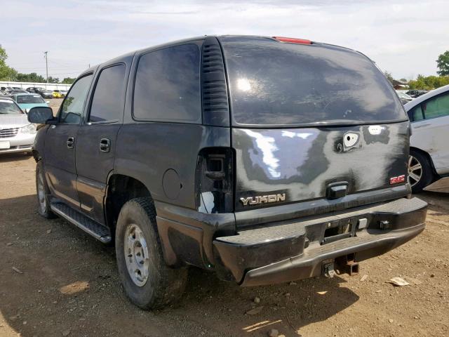 1GKEK63U71J206868 - 2001 GMC DENALI CHARCOAL photo 3