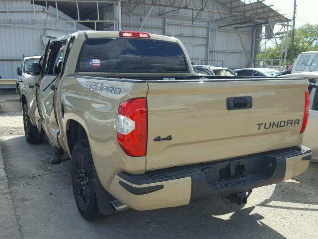 5TFDW5F14GX543804 - 2016 TOYOTA TUNDRA CRE BEIGE photo 3