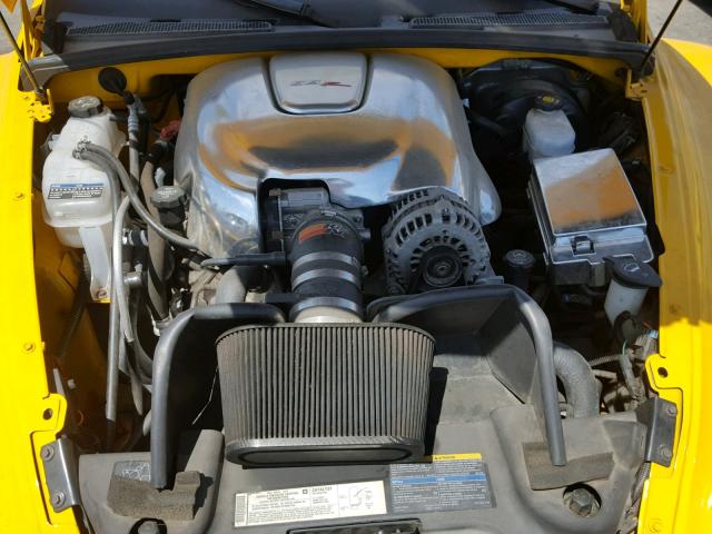 1GCES14H45B120594 - 2005 CHEVROLET SSR 黄色 照片 7