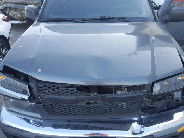 1GCCS339988221127 - 2008 CHEVROLET COLORADO L GRAY photo 7