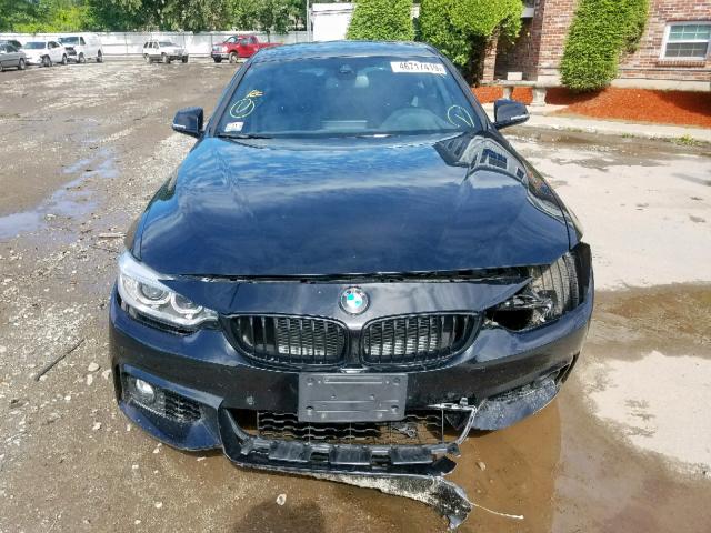 WBA4E5C36HG810660 - 2017 BMW 440XI GRAN BLACK photo 9