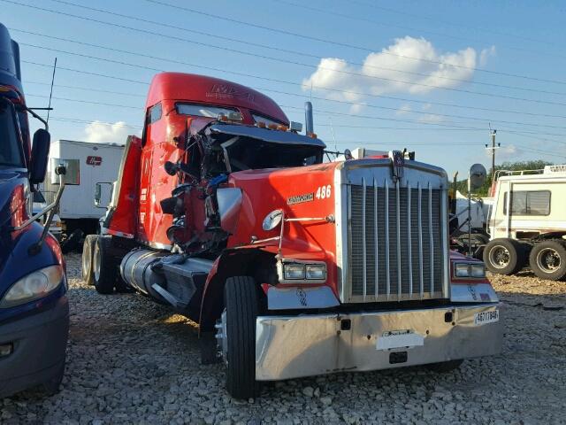 1XKWDB9X47J157078 - 2007 KENWORTH CONSTRUCTI RED photo 1