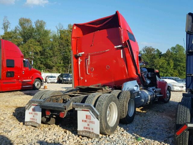 1XKWDB9X47J157078 - 2007 KENWORTH CONSTRUCTI RED photo 4