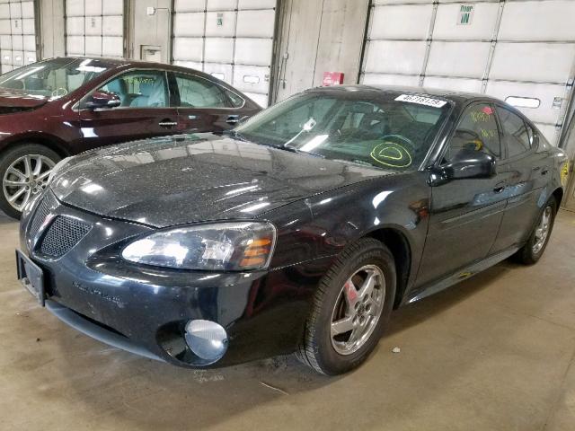 2G2WS522941124623 - 2004 PONTIAC GRAND PRIX BLACK photo 2