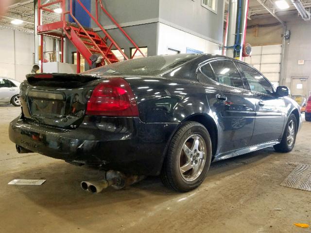 2G2WS522941124623 - 2004 PONTIAC GRAND PRIX BLACK photo 4