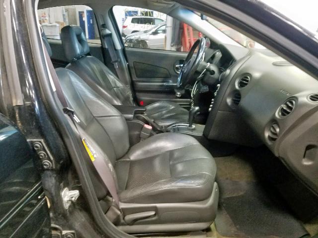 2G2WS522941124623 - 2004 PONTIAC GRAND PRIX BLACK photo 5