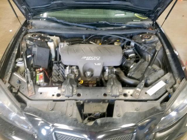 2G2WS522941124623 - 2004 PONTIAC GRAND PRIX BLACK photo 7