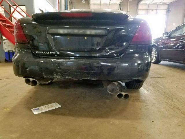 2G2WS522941124623 - 2004 PONTIAC GRAND PRIX BLACK photo 9