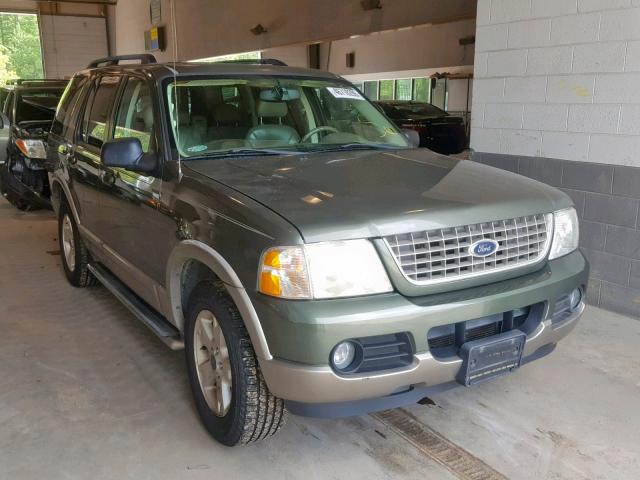 1FMZU74W63UC25308 - 2003 FORD EXPLORER E GREEN photo 1