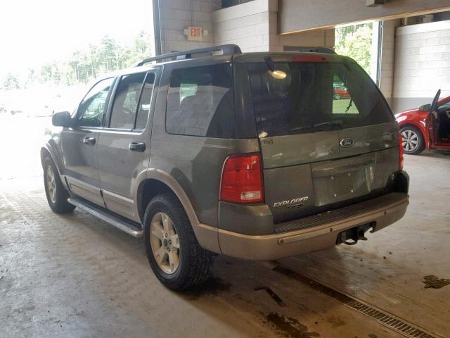 1FMZU74W63UC25308 - 2003 FORD EXPLORER E GREEN photo 3