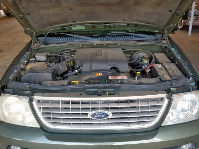 1FMZU74W63UC25308 - 2003 FORD EXPLORER E GREEN photo 7