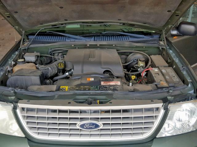 1FMZU74W63UC25308 - 2003 FORD EXPLORER E GREEN photo 9