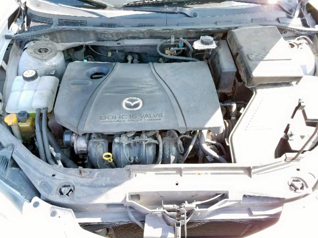 JM1BK323351305750 - 2005 MAZDA 3 S SILVER photo 7