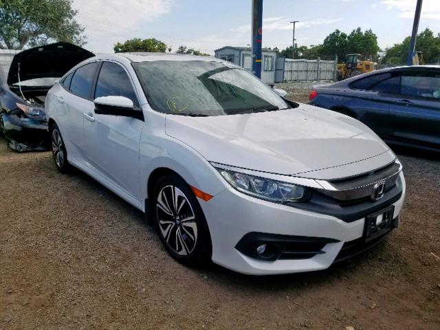 2HGFC1F30GH654769 - 2016 HONDA CIVIC EX WHITE photo 1