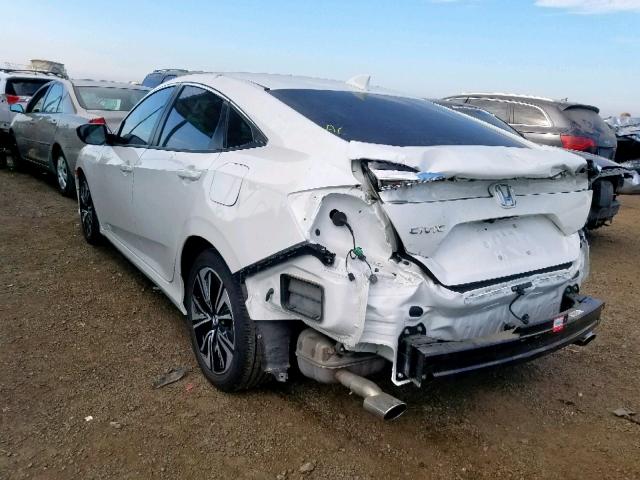 2HGFC1F30GH654769 - 2016 HONDA CIVIC EX WHITE photo 3