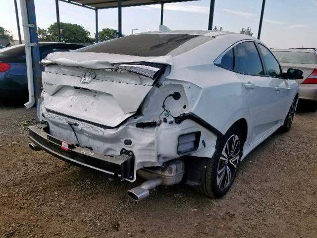 2HGFC1F30GH654769 - 2016 HONDA CIVIC EX WHITE photo 4