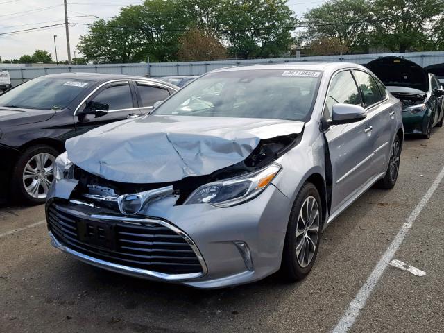 4T1BK1EB6JU271945 - 2018 TOYOTA AVALON XLE SILVER photo 2