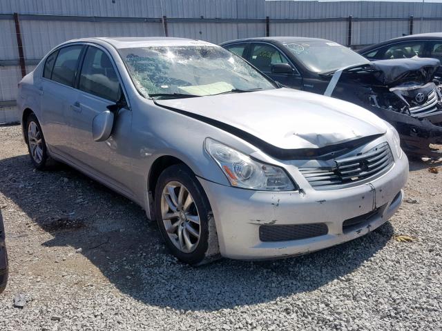 JNKCV61F79M352887 - 2009 INFINITI G37 SILVER photo 1