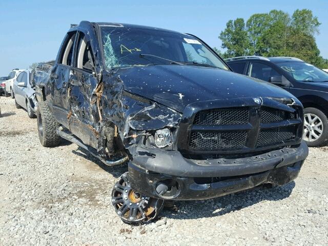 3D7KS28C65G857610 - 2005 DODGE RAM 2500 S BLACK photo 1