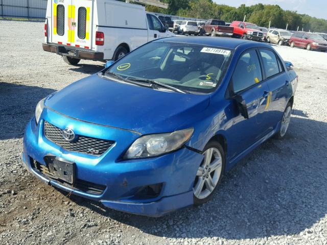 1NXBE40E69Z048312 - 2009 TOYOTA COROLLA XR 蓝色 照片 2