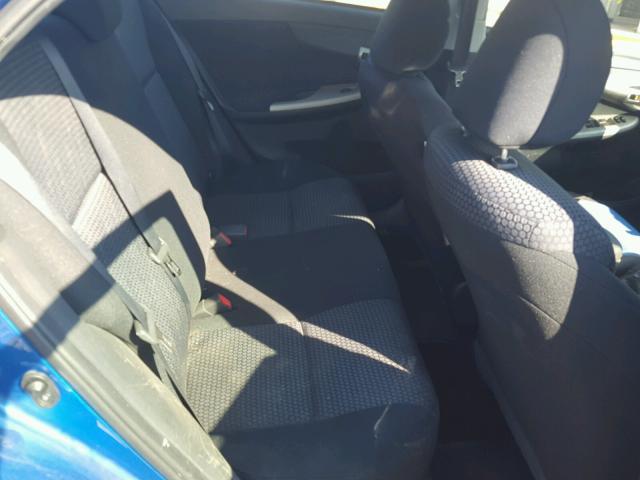 1NXBE40E69Z048312 - 2009 TOYOTA COROLLA XR 蓝色 照片 6