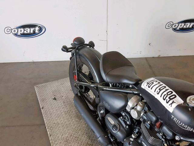 SMTD53HL5JT887390 - 2018 TRIUMPH MOTORCYCLE BONNEVILLE BLACK photo 6