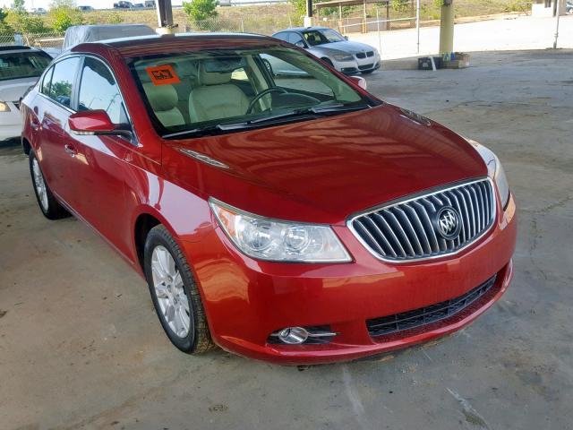 1G4GC5ER0DF187622 - 2013 BUICK LACROSSE MAROON photo 1