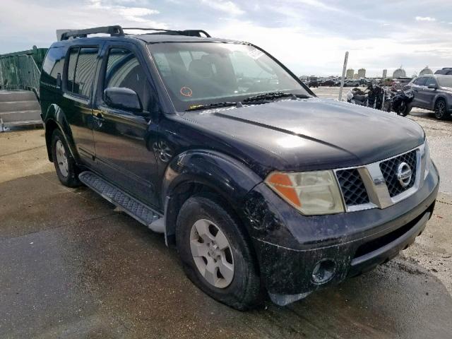 5N1AR18U27C645891 - 2007 NISSAN PATHFINDER BLACK photo 1