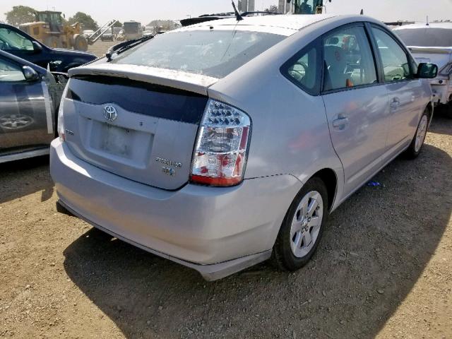 JTDKB20U787747356 - 2008 TOYOTA PRIUS GRAY photo 4