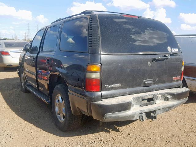 1GKEK63U44J258205 - 2004 GMC YUKON DENA CHARCOAL photo 3