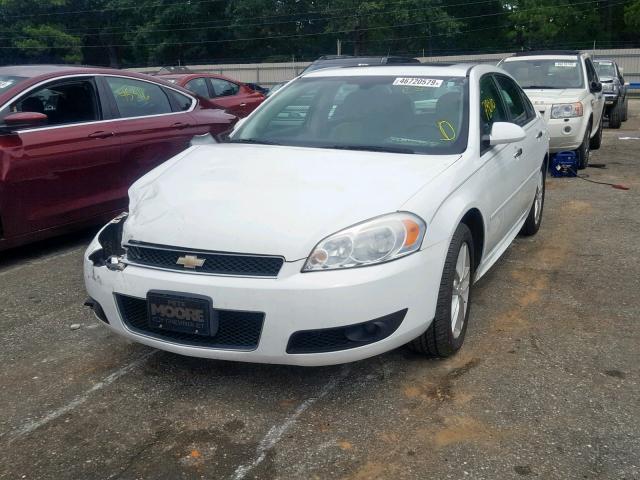 2G1WC5E38D1103302 - 2013 CHEVROLET IMPALA LTZ WHITE photo 2