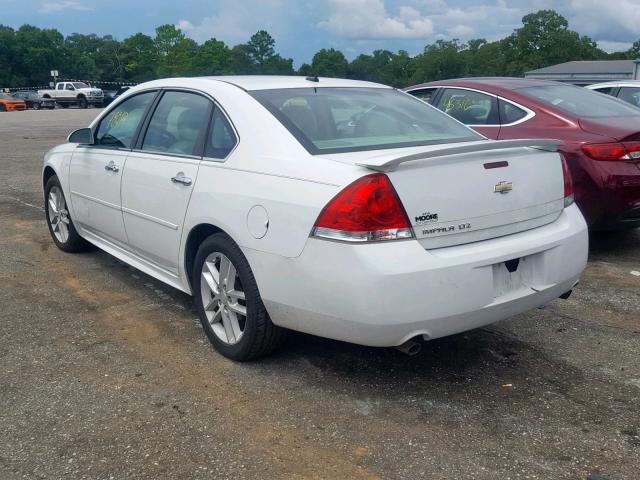 2G1WC5E38D1103302 - 2013 CHEVROLET IMPALA LTZ WHITE photo 3