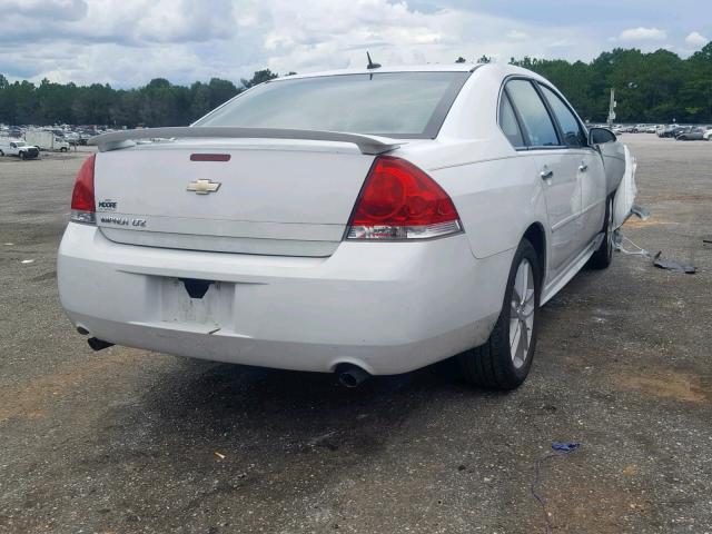 2G1WC5E38D1103302 - 2013 CHEVROLET IMPALA LTZ WHITE photo 4