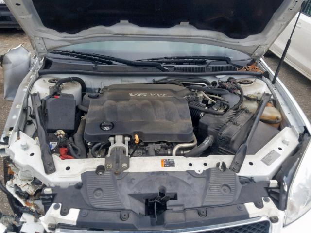 2G1WC5E38D1103302 - 2013 CHEVROLET IMPALA LTZ WHITE photo 7