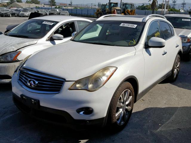 JN1AJ0HP4BM801211 - 2011 INFINITI EX35 BASE WHITE photo 2