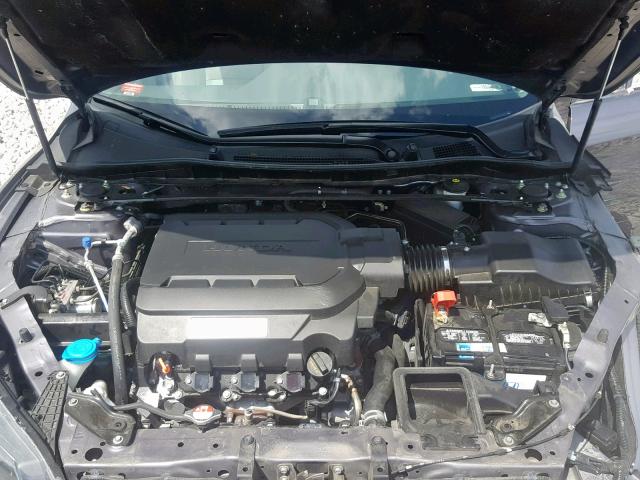 1HGCR3F89FA004960 - 2015 HONDA ACCORD EXL SILVER photo 7