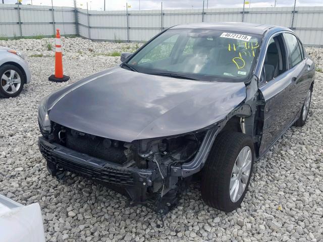 1HGCR3F89FA004960 - 2015 HONDA ACCORD EXL SILVER photo 9