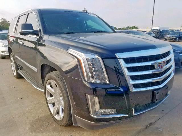 1GYS4MKJ6FR600790 - 2015 CADILLAC ESCALADE L BLACK photo 1