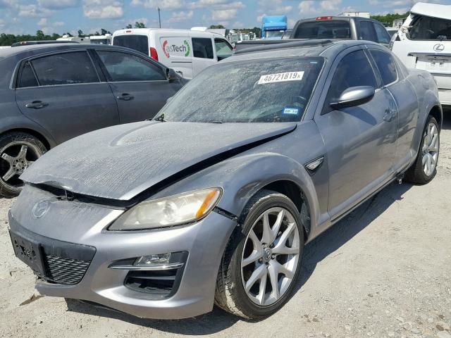 JM1FE1CP4A0403801 - 2010 MAZDA RX8 GRAY photo 2