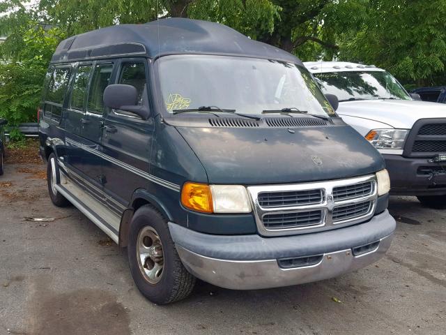 2D6WB11Y23K519160 - 2003 DODGE RAM VAN B1 GREEN photo 1