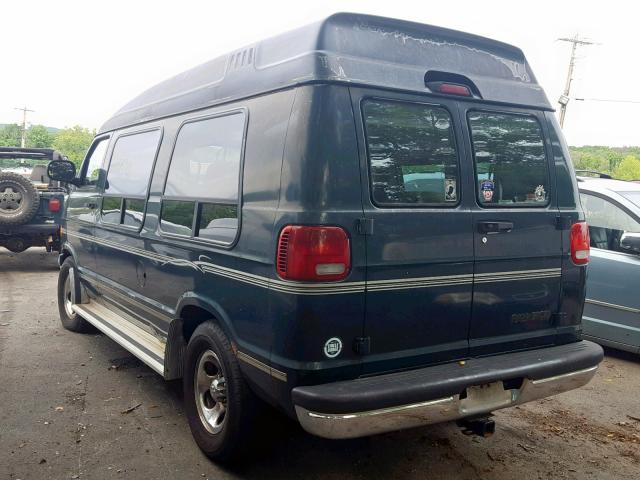 2D6WB11Y23K519160 - 2003 DODGE RAM VAN B1 GREEN photo 3