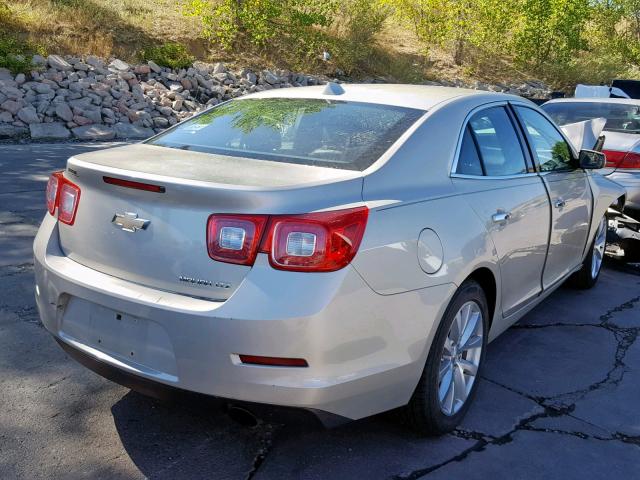 1G11H5SA5DF269820 - 2013 CHEVROLET MALIBU LTZ ბეჟი ფოტო 4