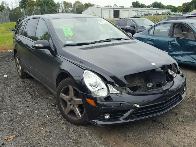 4JGCB65EX8A068578 - 2008 MERCEDES-BENZ R 350 BLACK photo 1