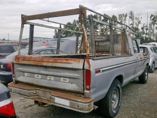 F25SRDJ9409 - 1979 FORD F-250 GRAY photo 4