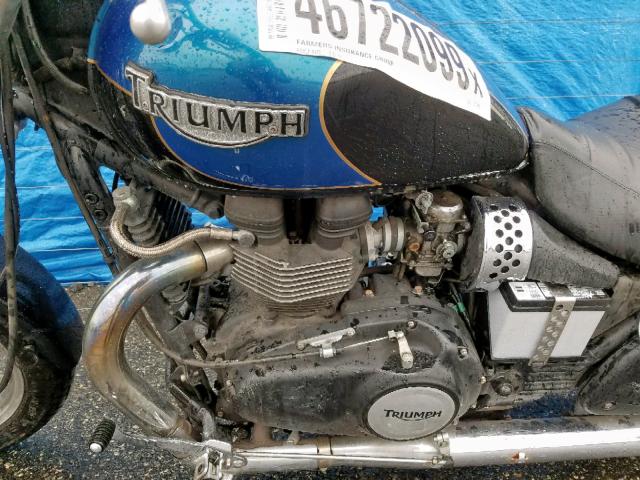 SMT915RN06J253923 - 2006 TRIUMPH MOTORCYCLE SPEED MAST BLUE photo 7