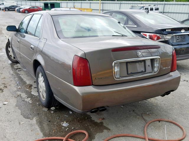 1G6KD54Y33U166040 - 2003 CADILLAC DEVILLE TAN photo 3