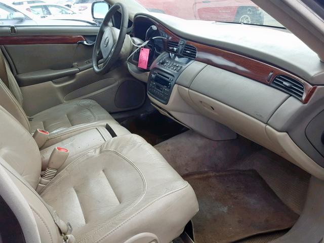 1G6KD54Y33U166040 - 2003 CADILLAC DEVILLE TAN photo 5