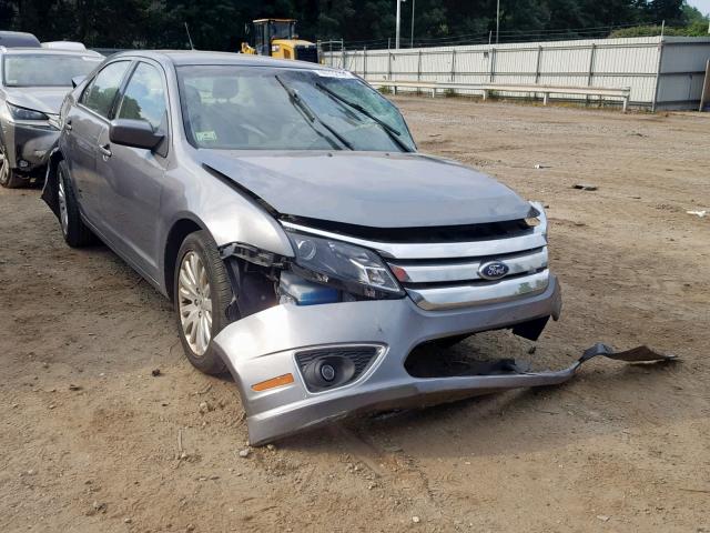 3FADP0L37CR252907 - 2012 FORD FUSION HYB GRAY photo 1