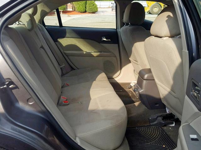 3FADP0L37CR252907 - 2012 FORD FUSION HYB GRAY photo 6