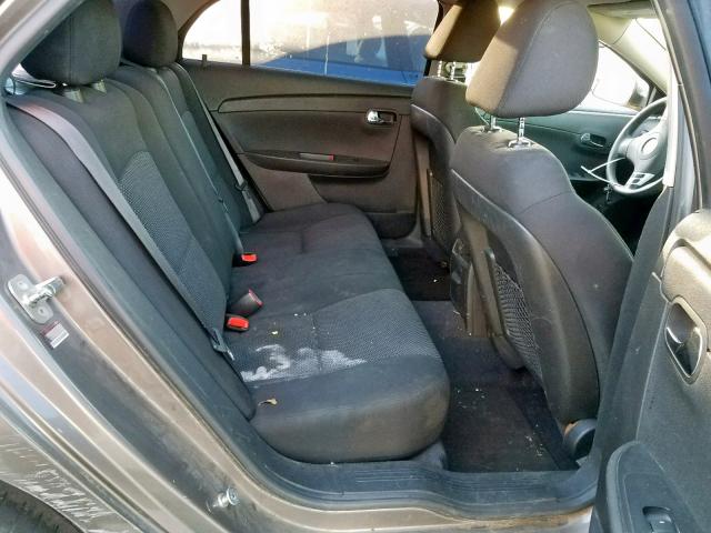 1G1ZC5E08CF103634 - 2012 CHEVROLET MALIBU 1LT GRAY photo 6